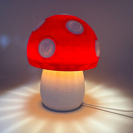 Lampada di funghi