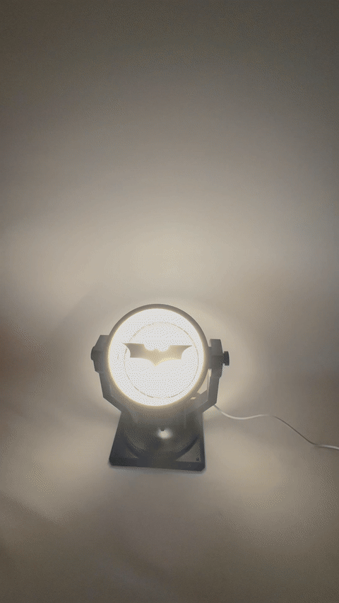 Lâmpada de sinal de morcego