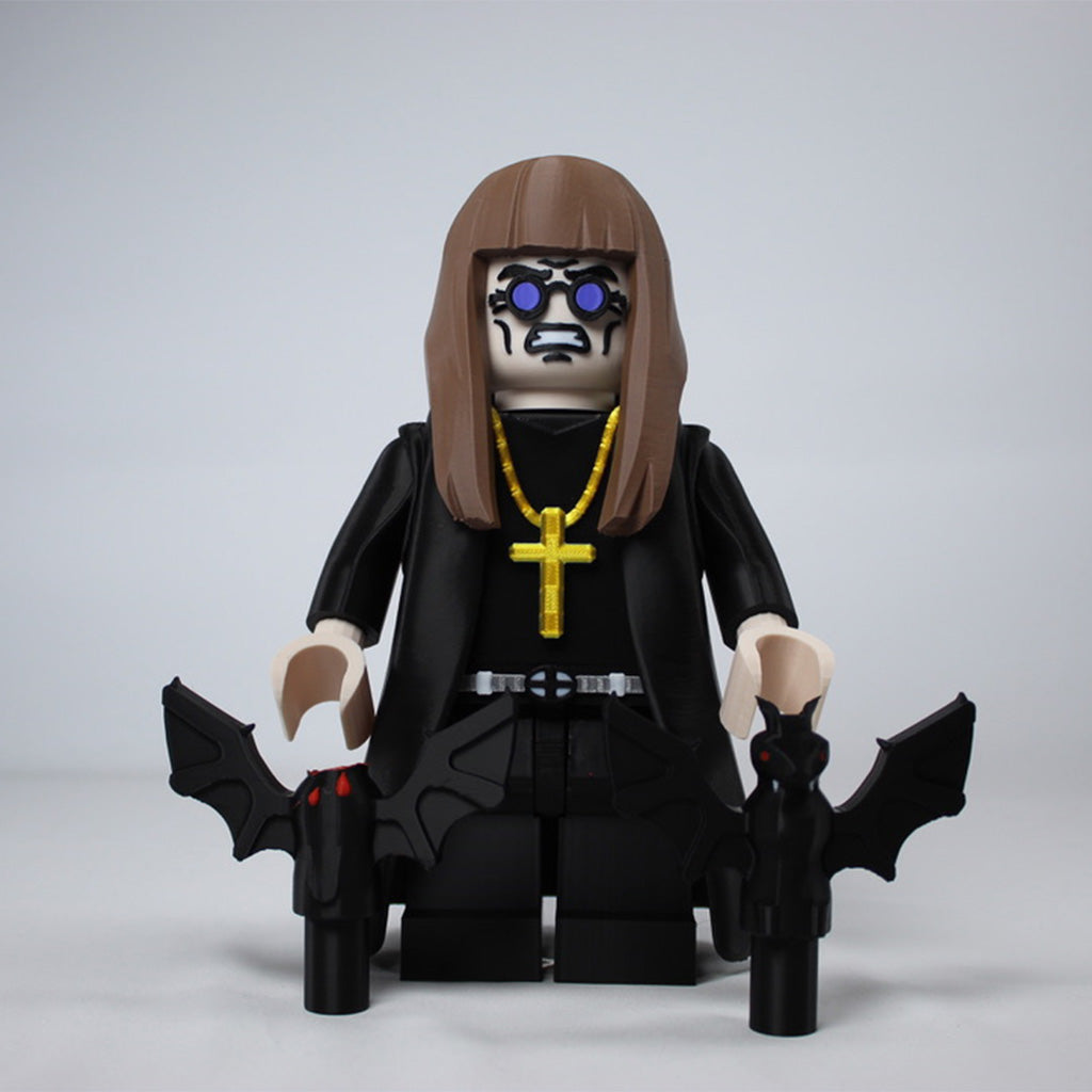 Ozzy Osbourne Brick Figure