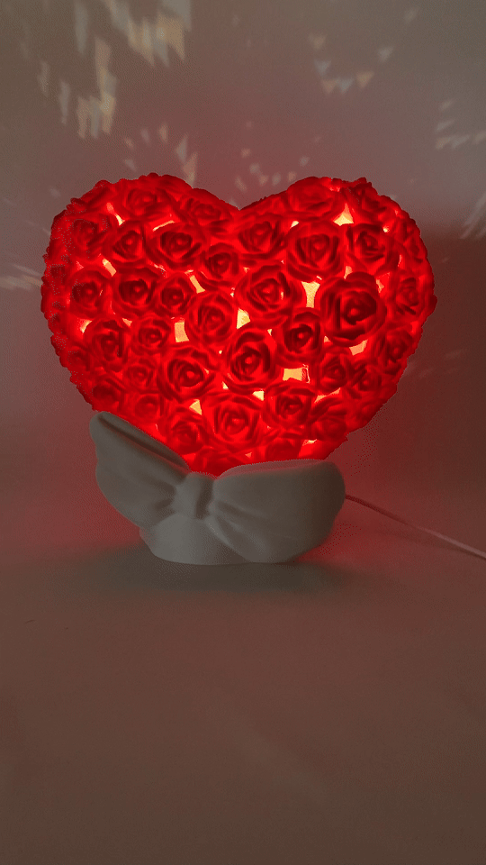 Heart Love Table Lamp