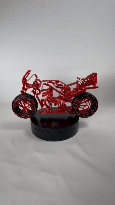 Moto GP Track Scultture