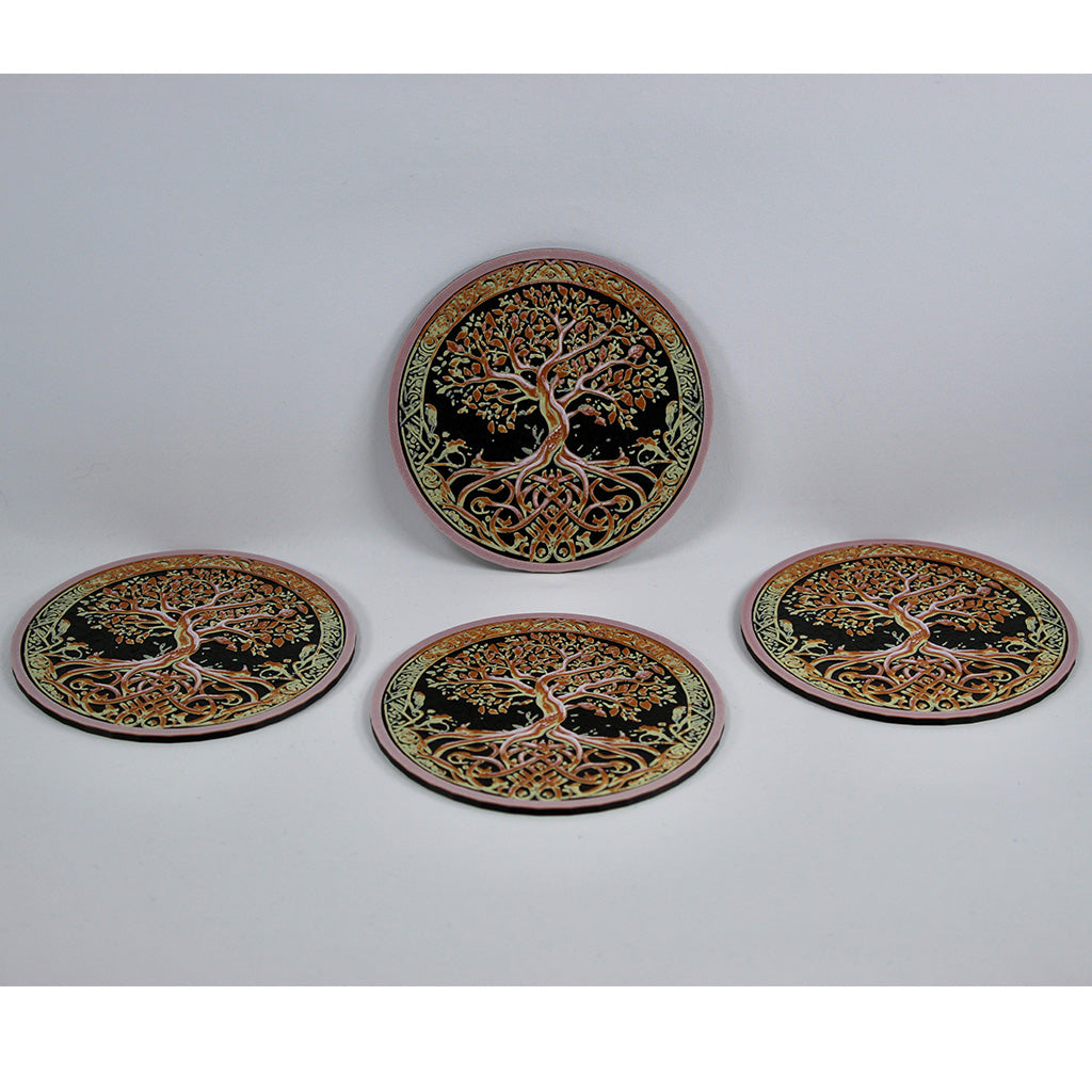 Tree of Life Coaster Set