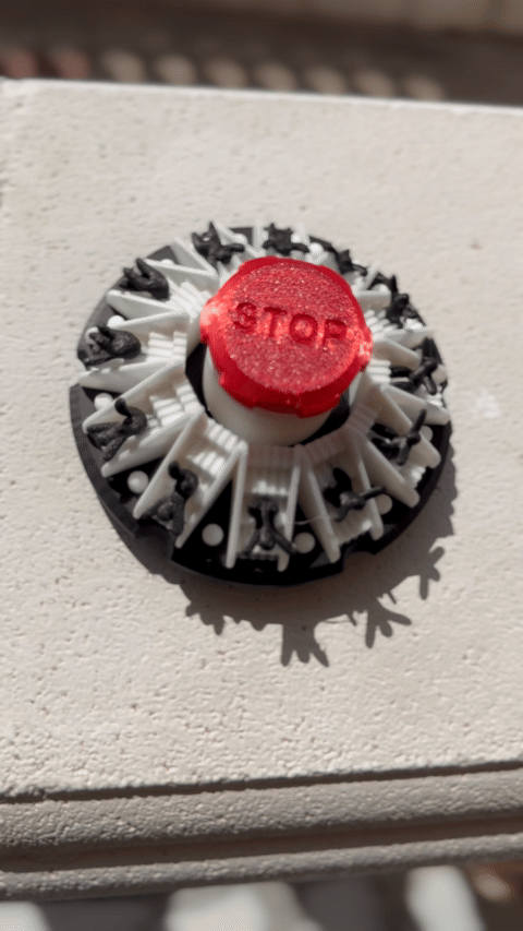 Zoetrope Spinner - Escalator Fail