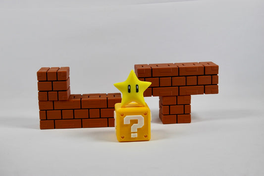 Super Mario Block Figura