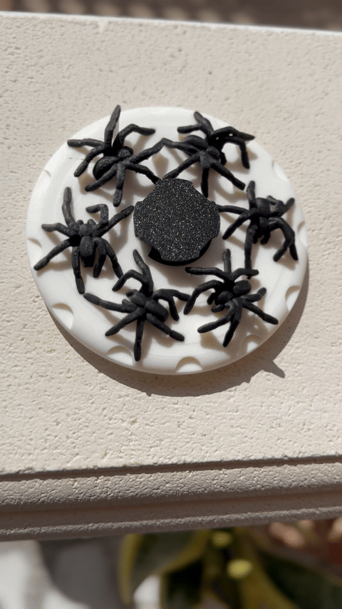 Zoetrope Spinner - Spiders