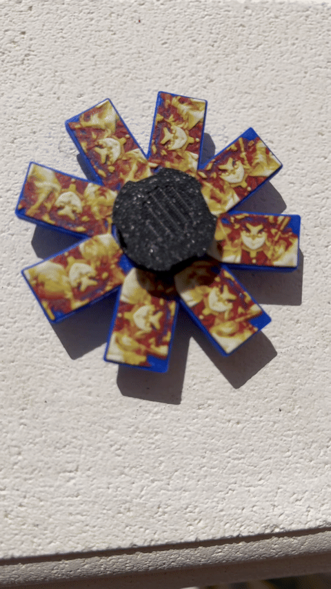 Zoetrope Spinner - Rengoku Hueforge