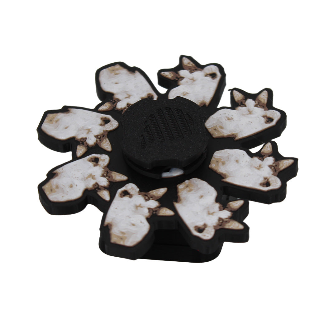 Zoetrope Spinner - Cat Punch Hueforge