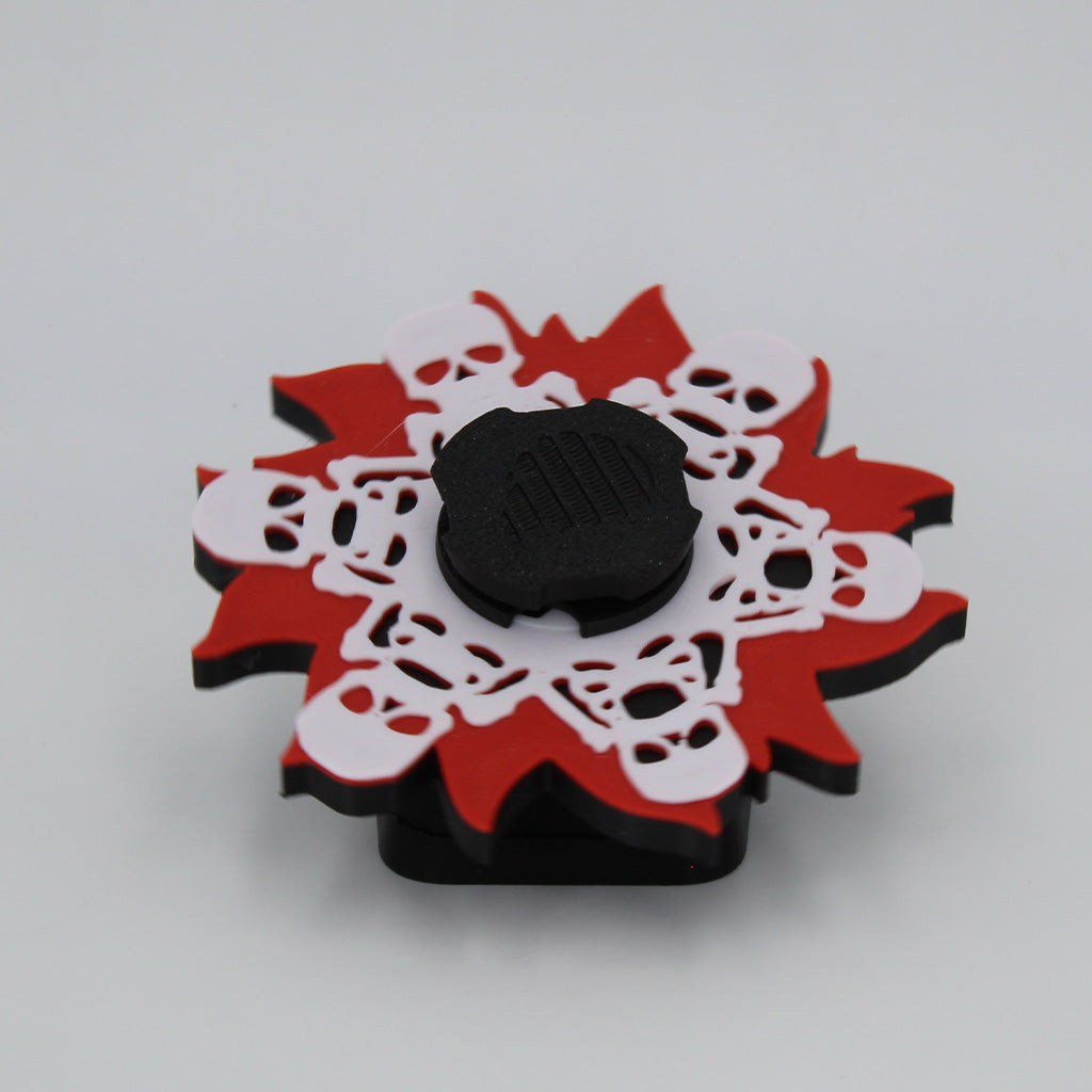 Zoetrope Spinner - Skulls