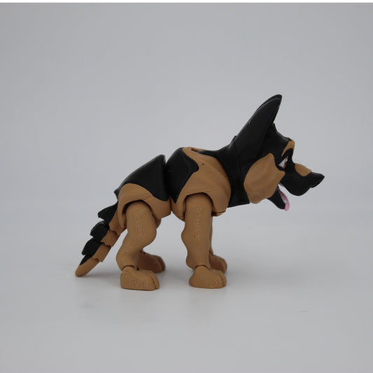 Articulated Dog - German Shepherd