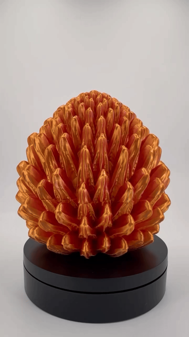 Golden Flame Dragon Egg