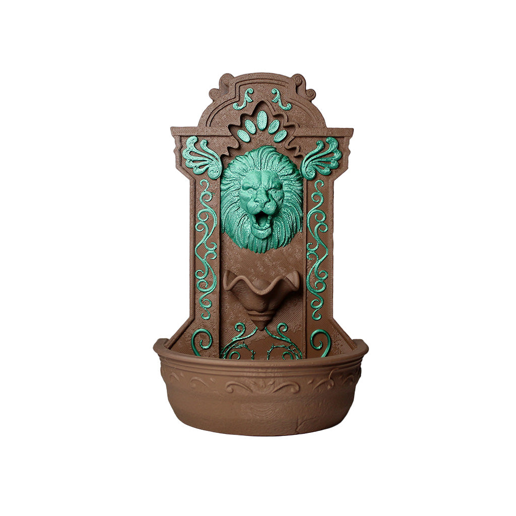 Roman Fountain Brown Incense Burner