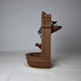 Roman Fountain Brown Incense Burner