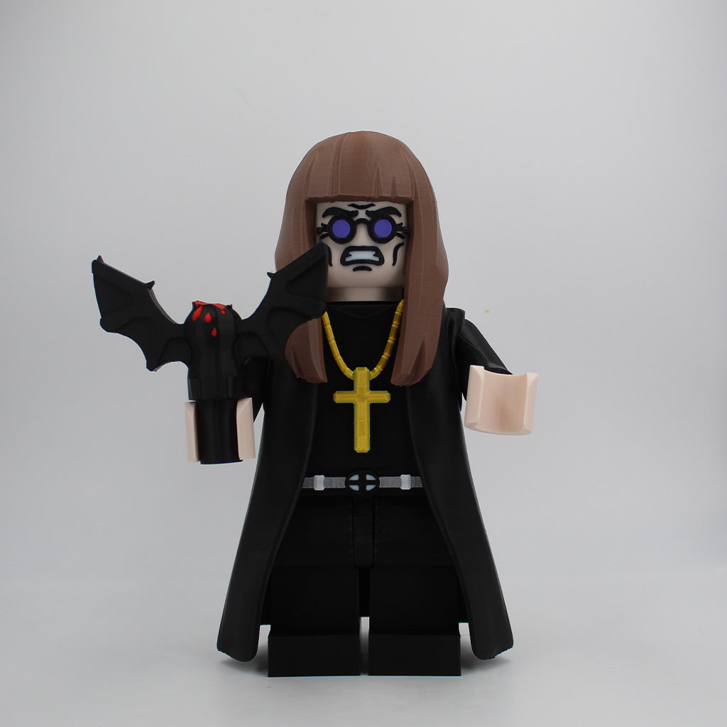 Ozzy Osbourne Brick Figure