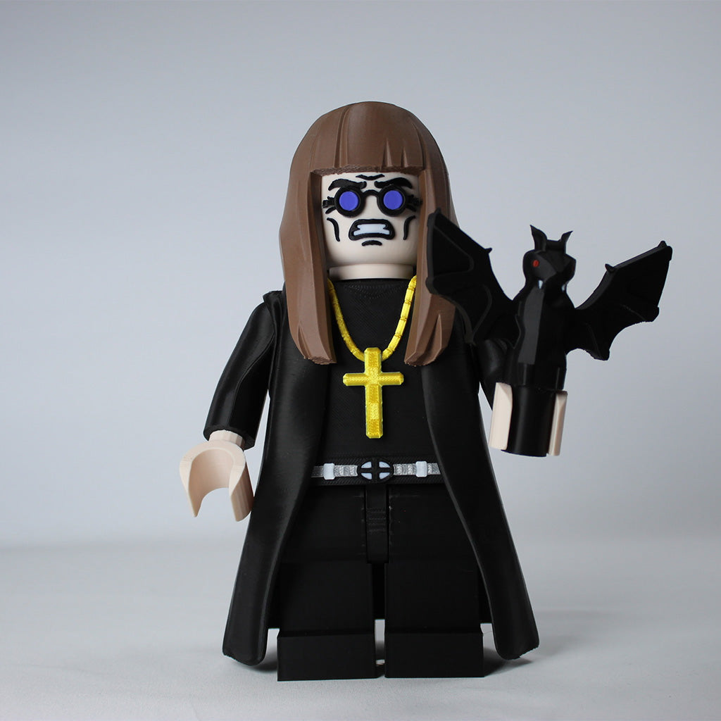 Ozzy Osbourne Brick Figure