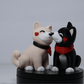 Dog Couple Kissing