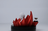 Buda Lotus Flower Incense Burner