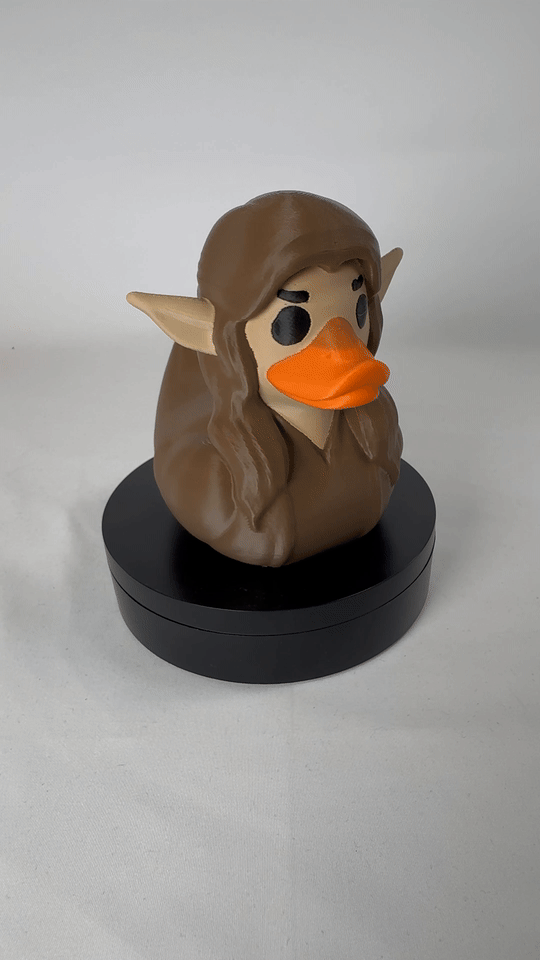 Fantasy Elf Duck