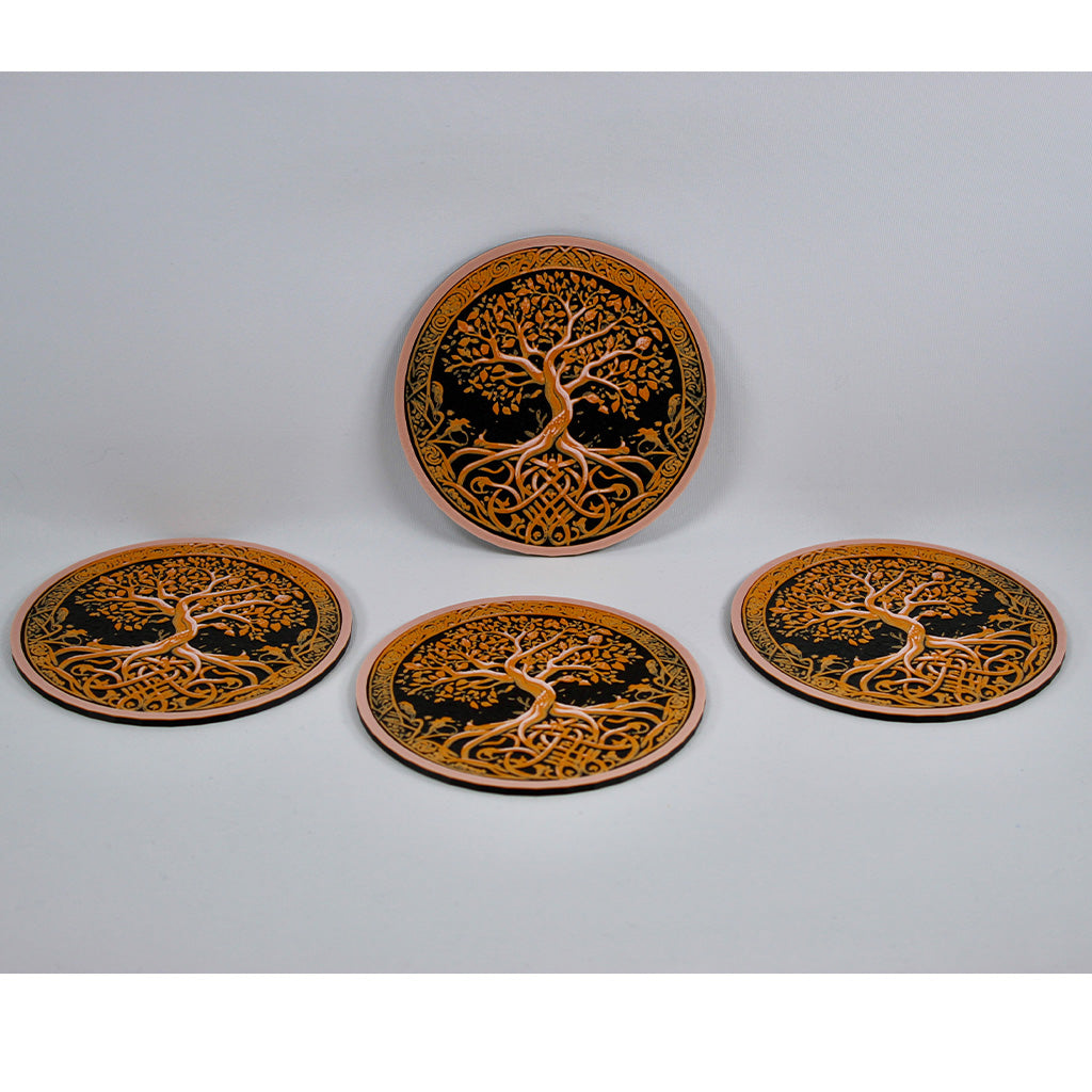 Tree of Life Coaster Set