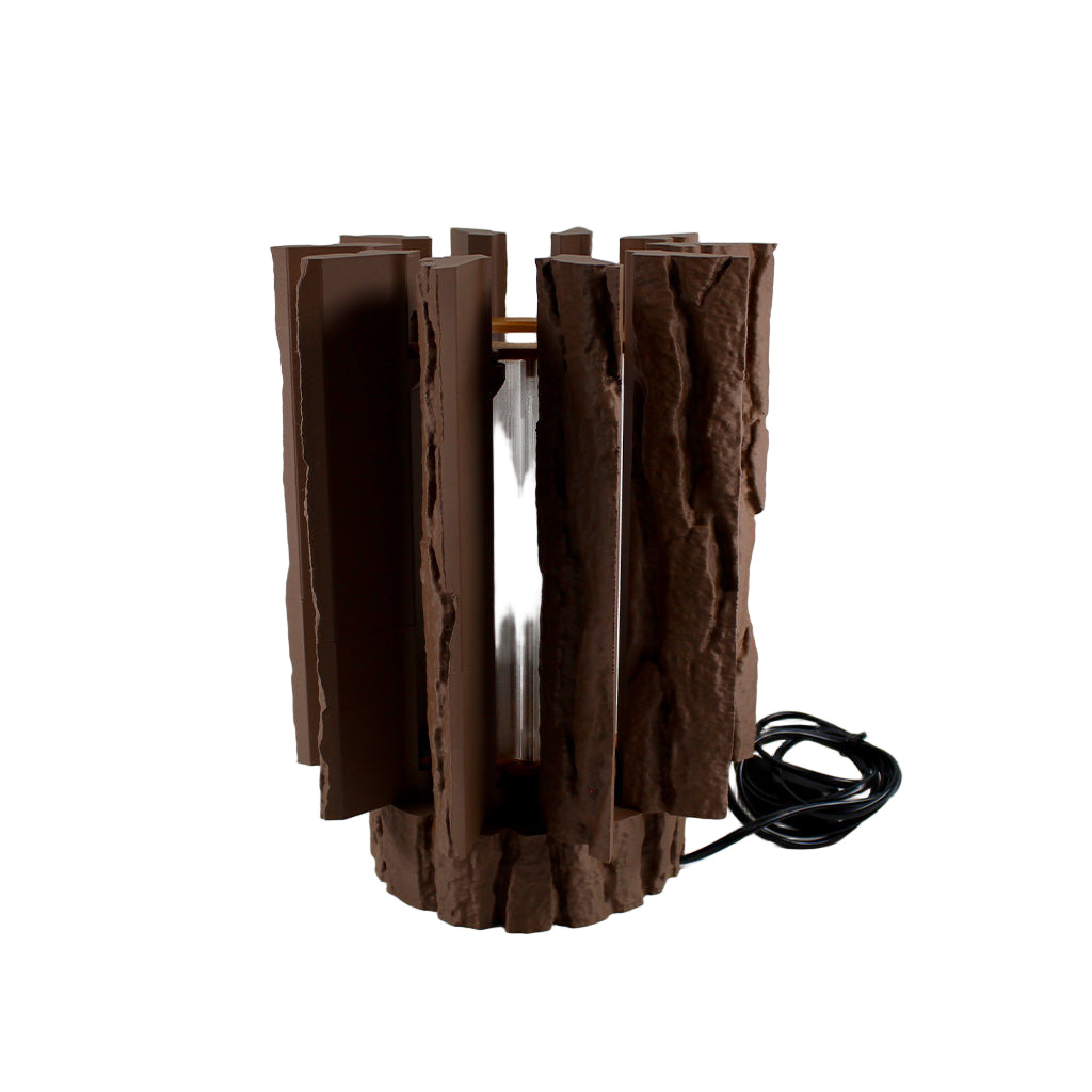 Wood Log Lamp