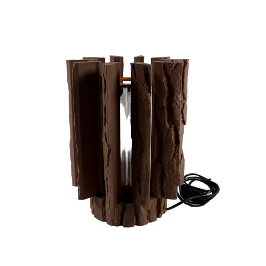 Wood Log Lamp