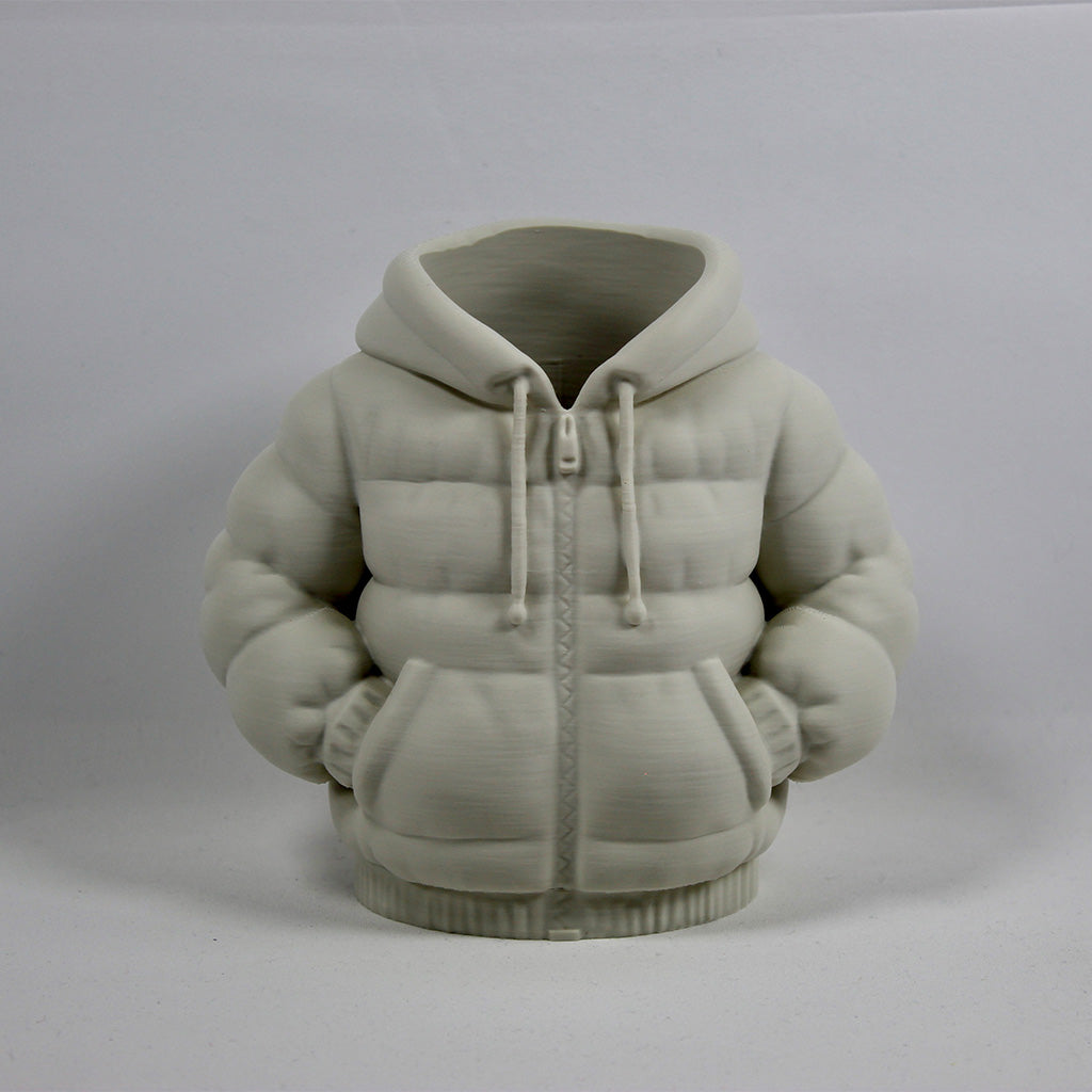 Puffer Jacket Pencil Holder