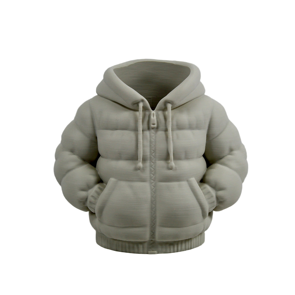 Puffer Jacket Pencil Holder