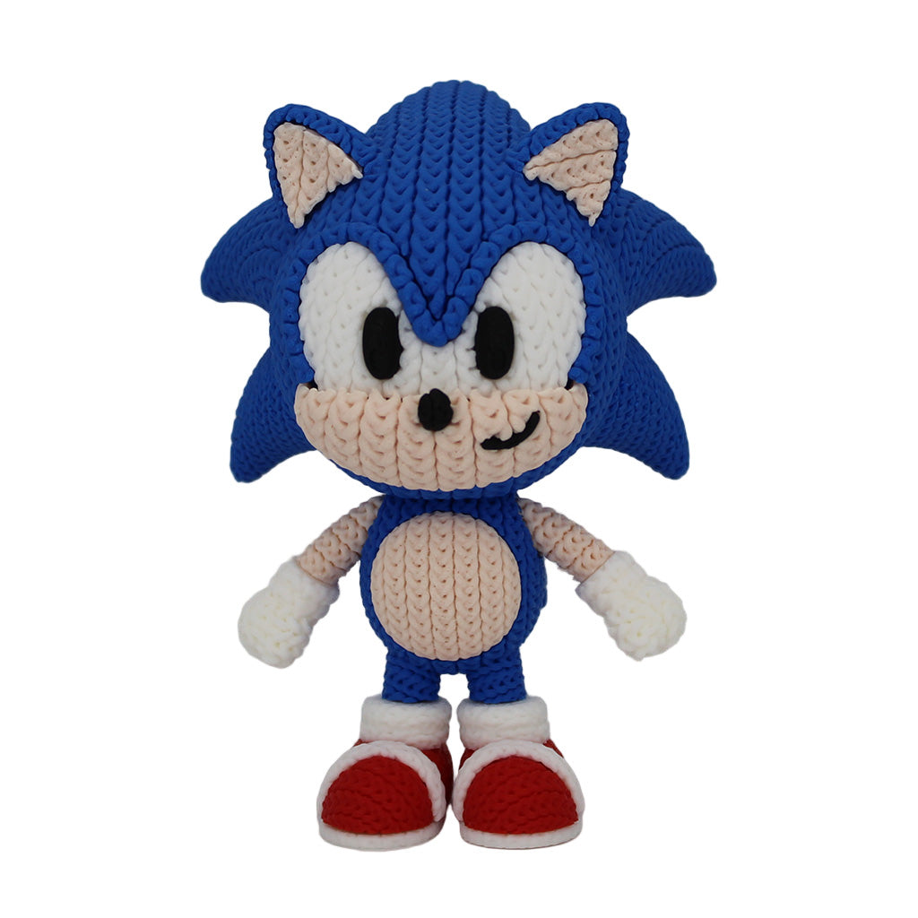 Sonic Knitted Figure