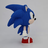 Sonic Knitted Figure