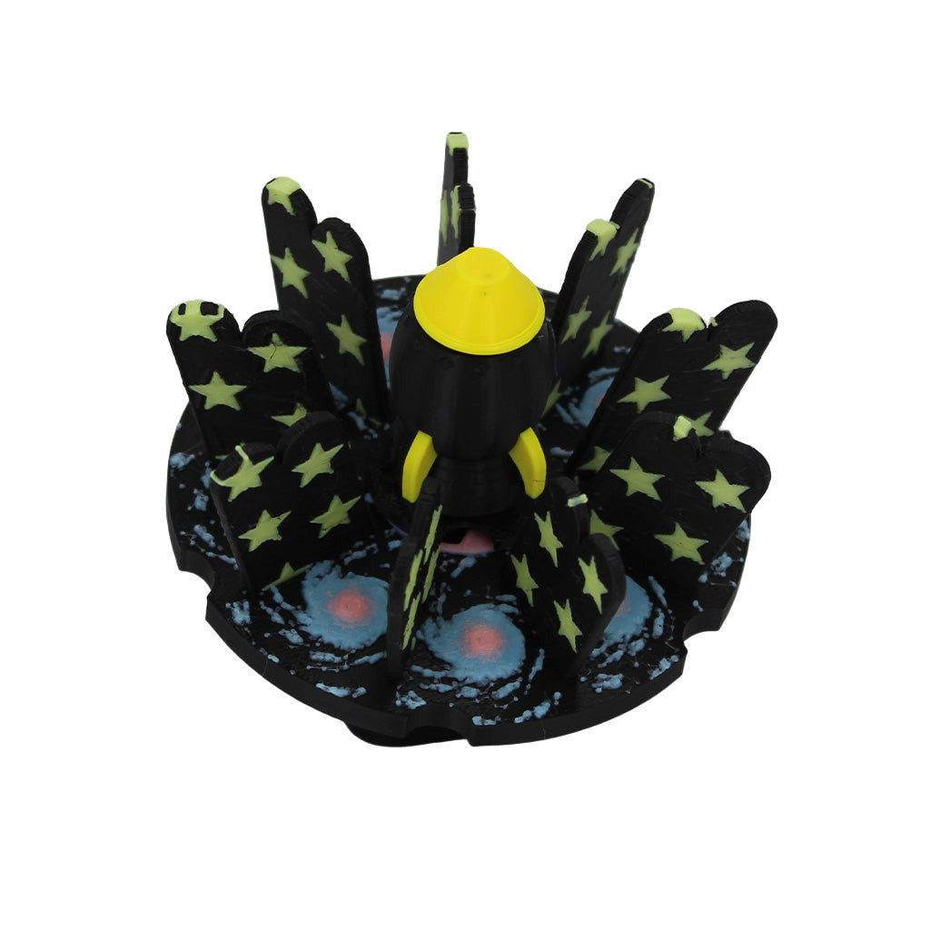 Zoetrope Spinner - Shooting Star Flipbook Galaxy