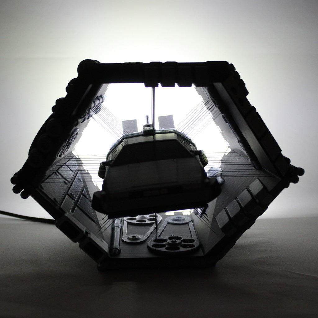 Suspended Delorean