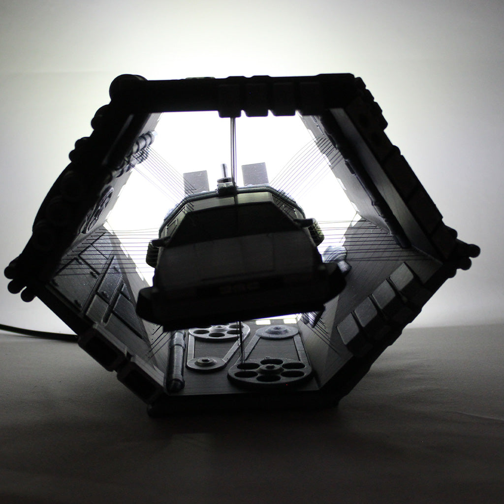 Suspended Delorean