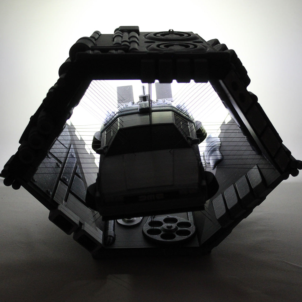 Suspended Delorean