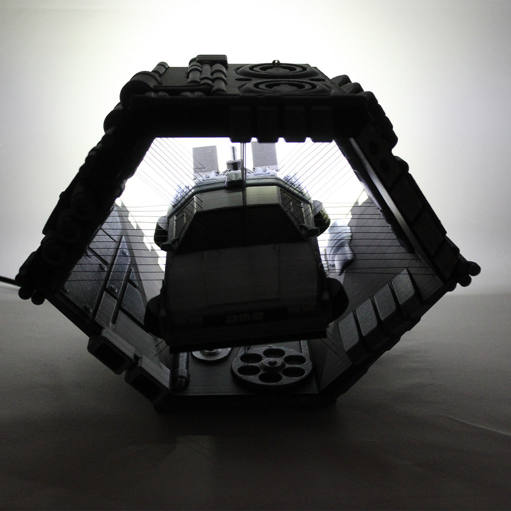 Suspended Delorean