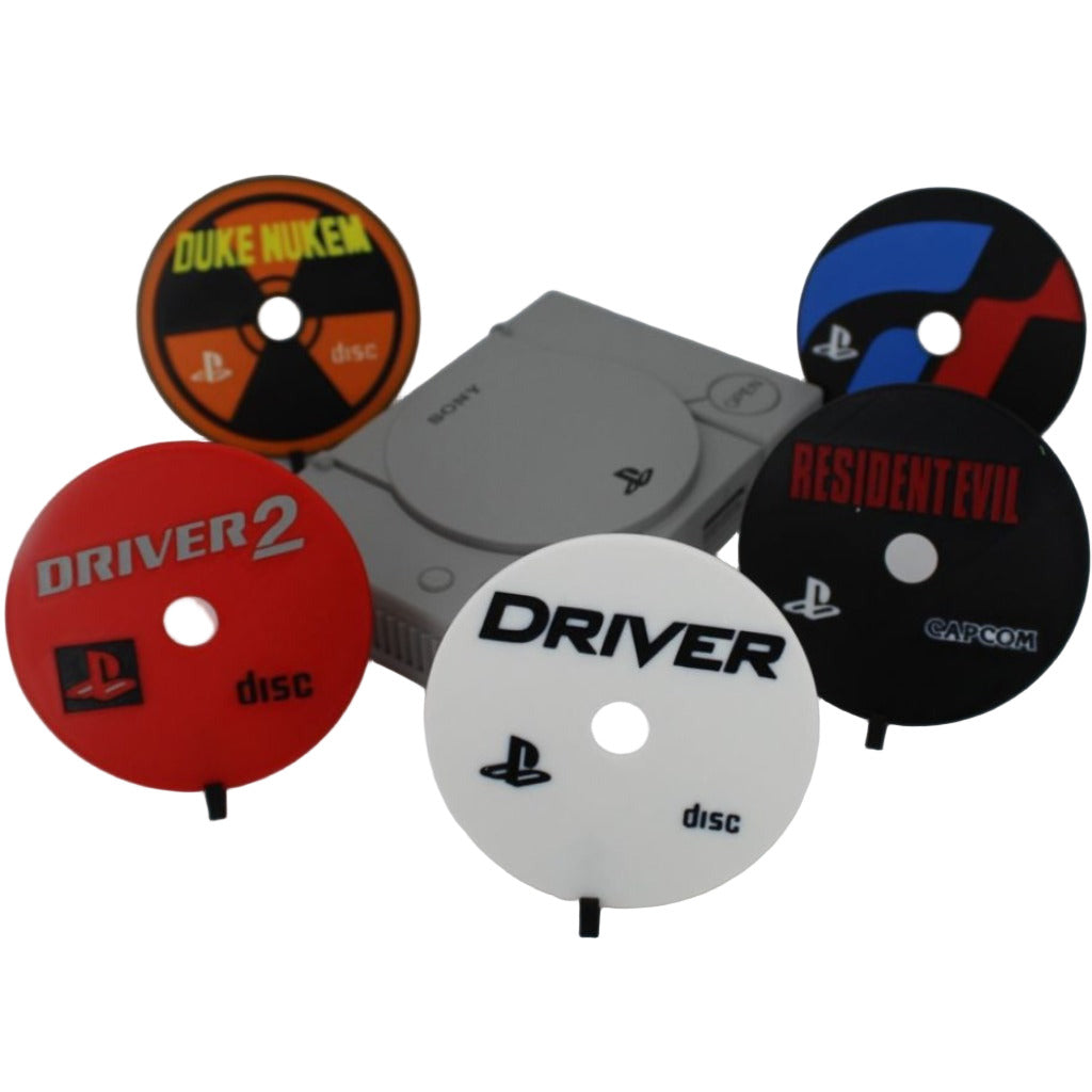 PlayStation 1 (PS1) Coaster Set