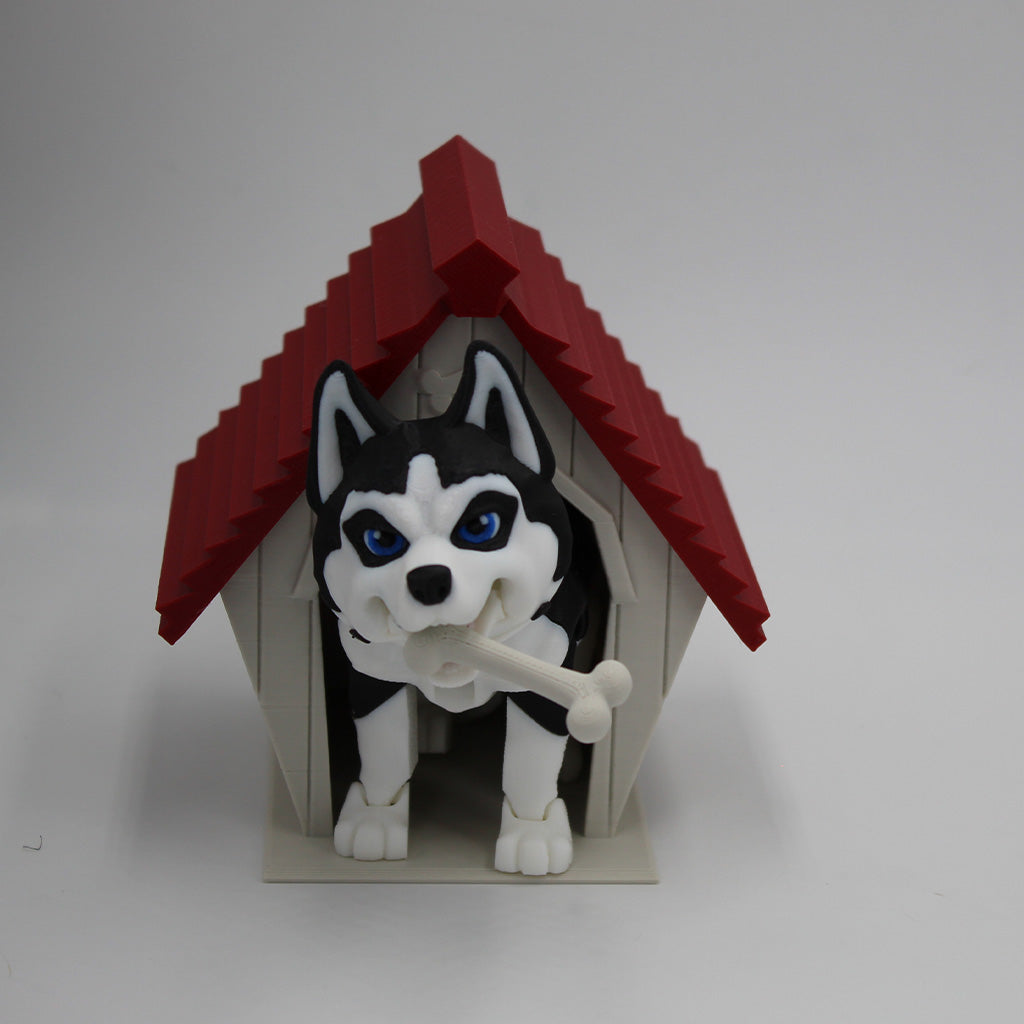 Articulated Dog - Husky