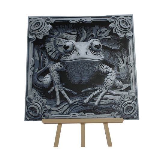 Frog On Log 3D