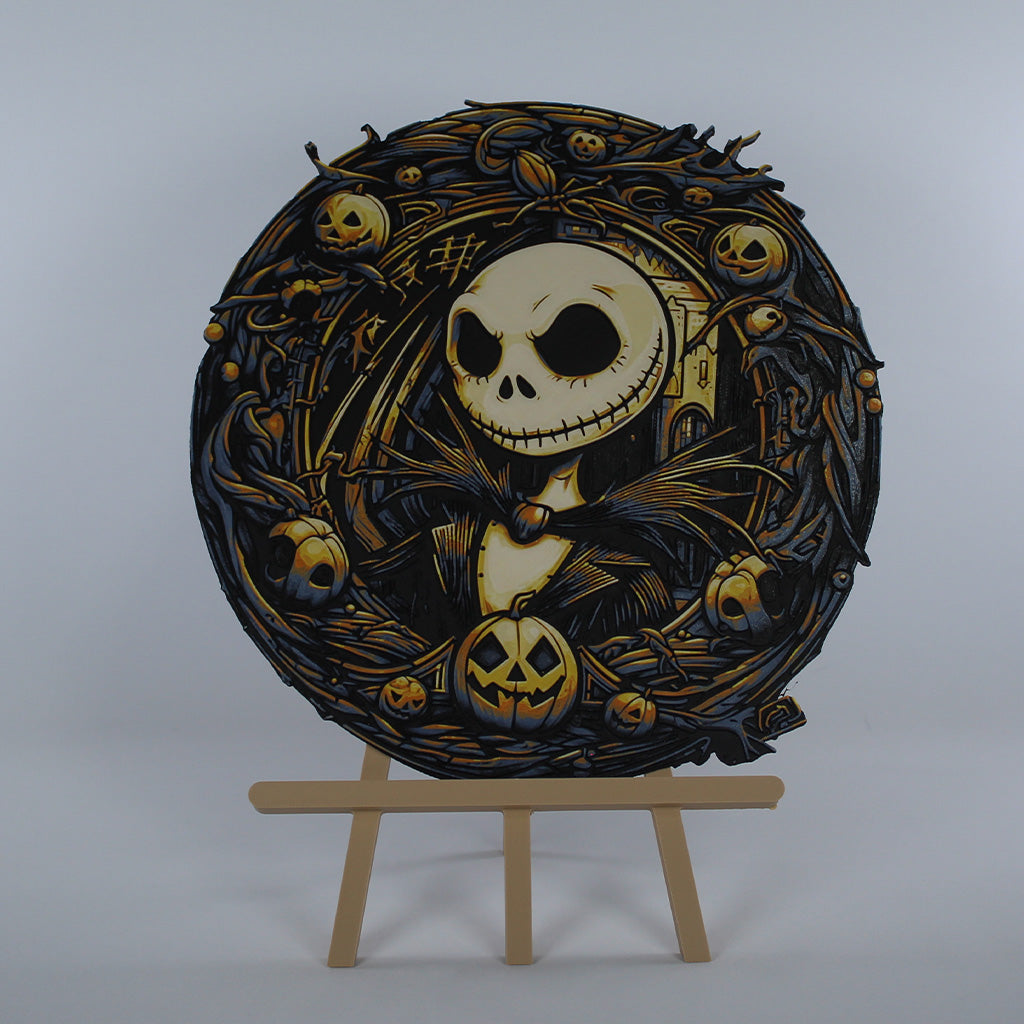Jack Skellington Wreath Hueforge