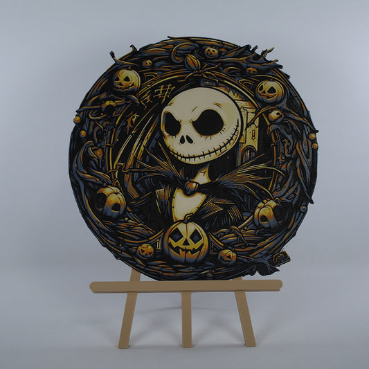 Jack Skellington Wreath Hueforge