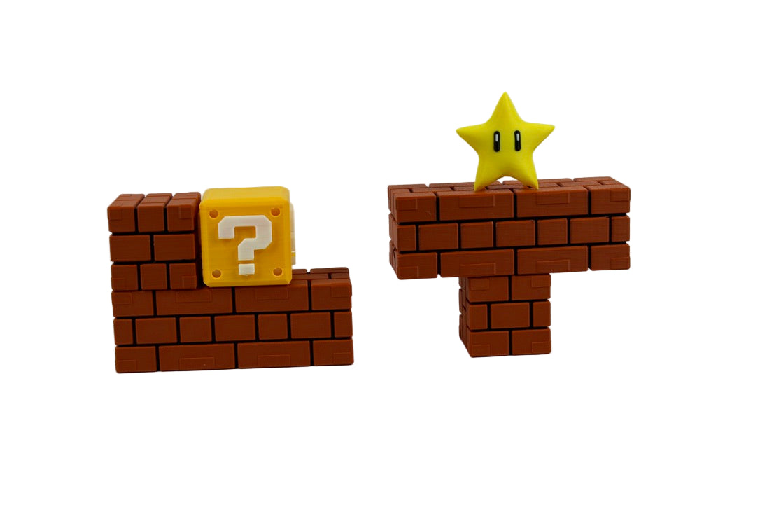 Super Mario Block Figura