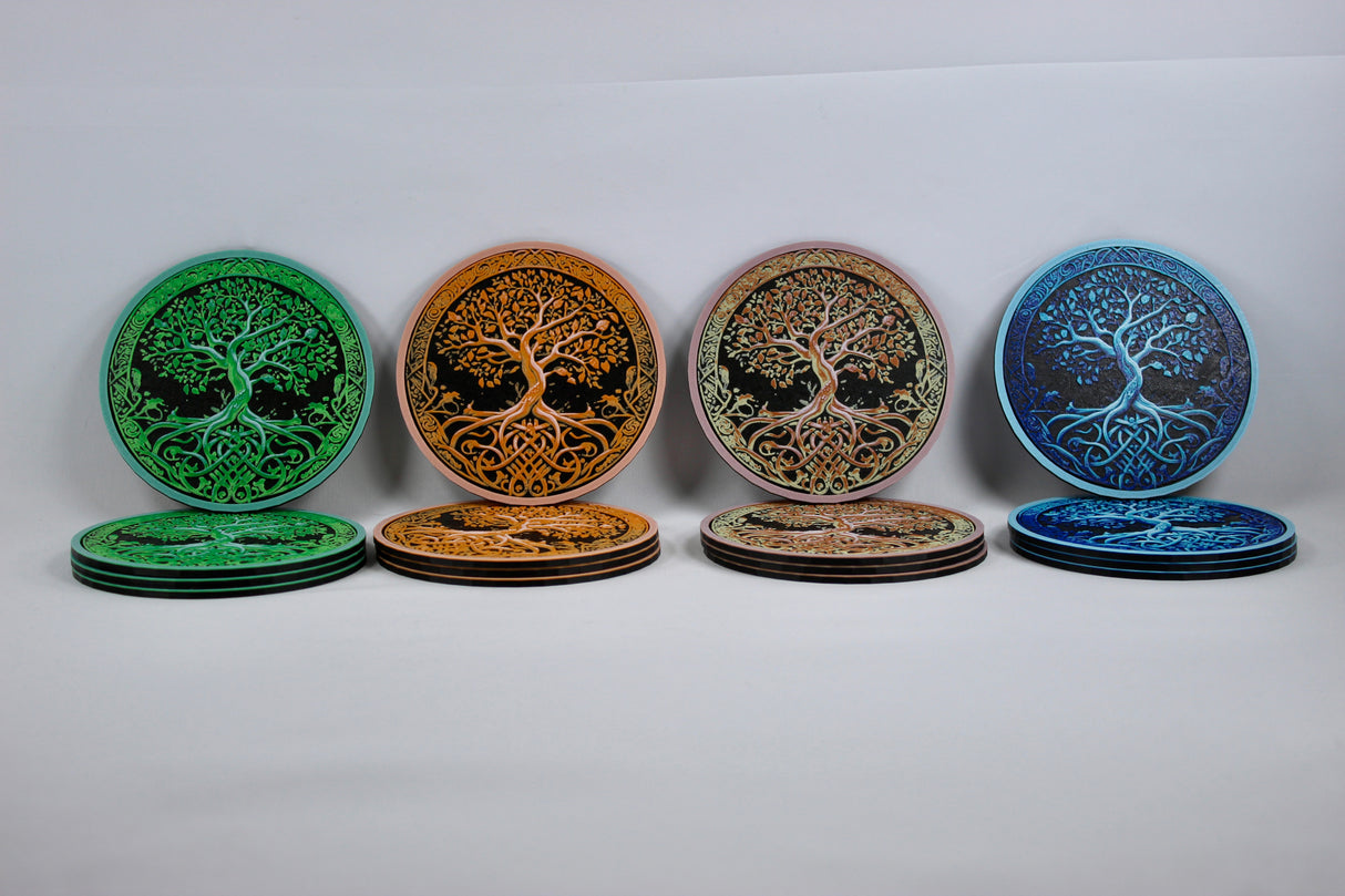 Tree of Life Coaster Set