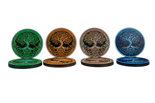 Tree of Life Coaster Set